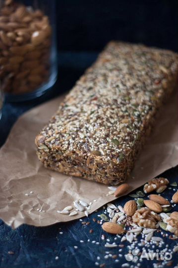 Хлеб, хлебцы без глютена из проростков Палео хлеб