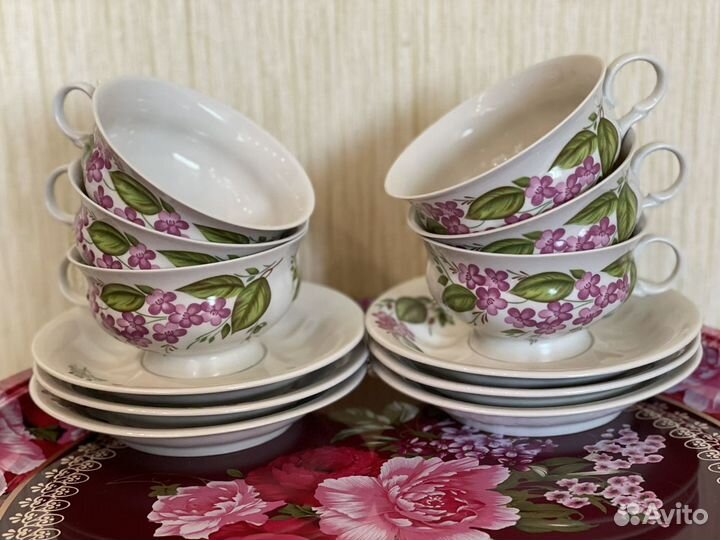 Сервиз чайный СССР