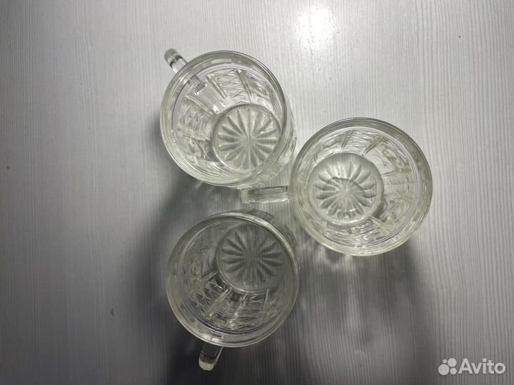 Хрустальная чашка 12 шт