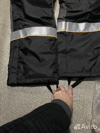 Ватные штаны и жилетка