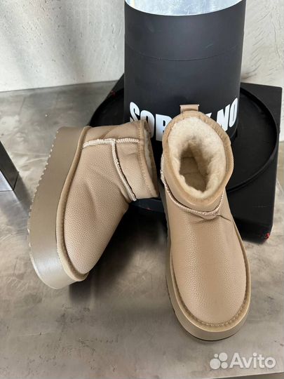 Ugg кожаные женские