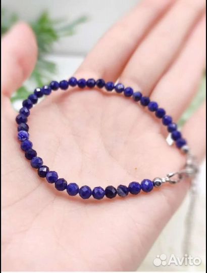 Браслет с природным Содалитом