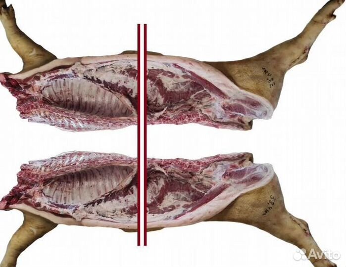 Мясо свинина. Четверть. Убой, доставка завтра