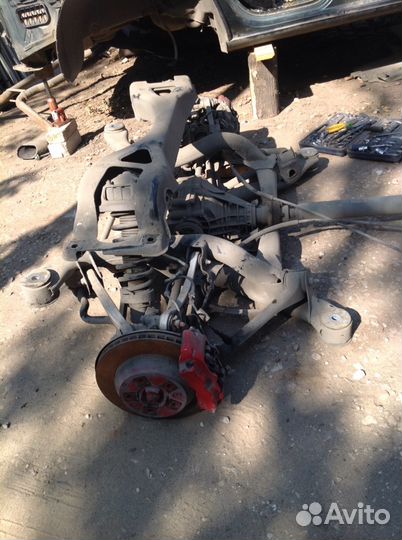 Vw Touareg подвеска задняя подрамник