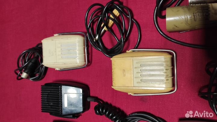 Микрофоны винтажные советские и зарубежные