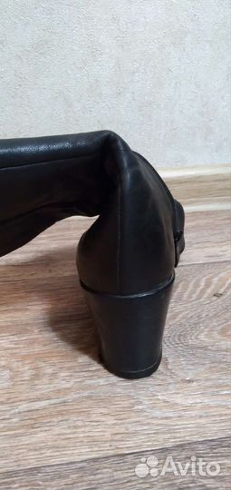 Ботинки кожаные 39-40