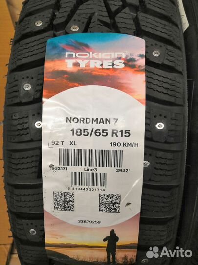 Nokian Tyres Nordman 7 185/65 R15 92T