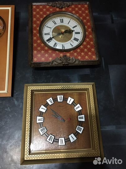 Часы настенные СССР «Янтарь», «Маяк»