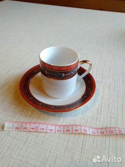 Чашки + блюдца кофейные