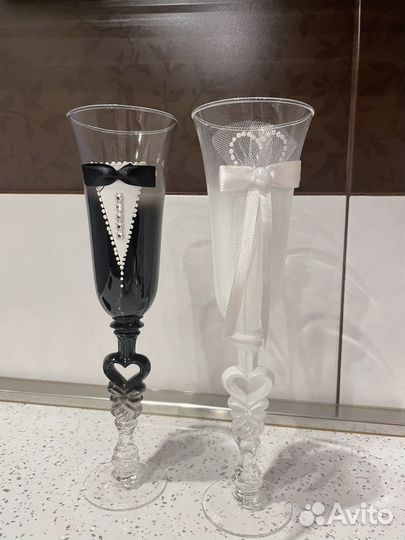 Свадебные бокалы