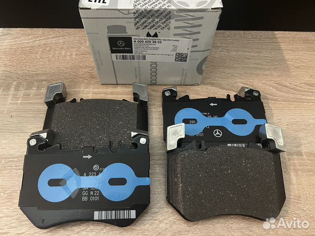 A0004203603 колодки тормозные mercedes-benz W223