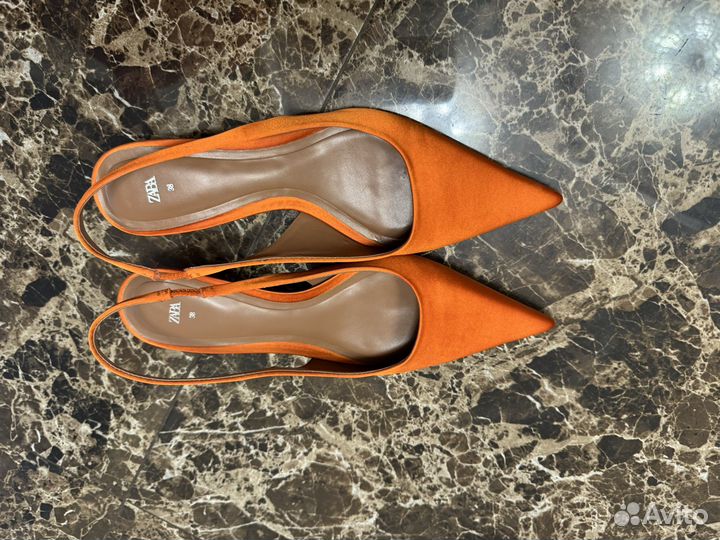 Туфли лодочки zara