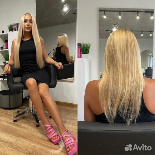 Наращивание натуральных волос