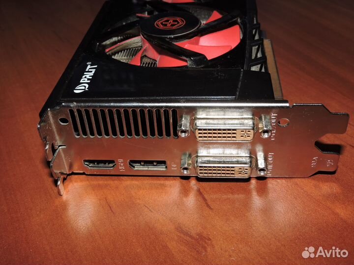 Видеокарта Palit GeForce GTX 470 не рабочая
