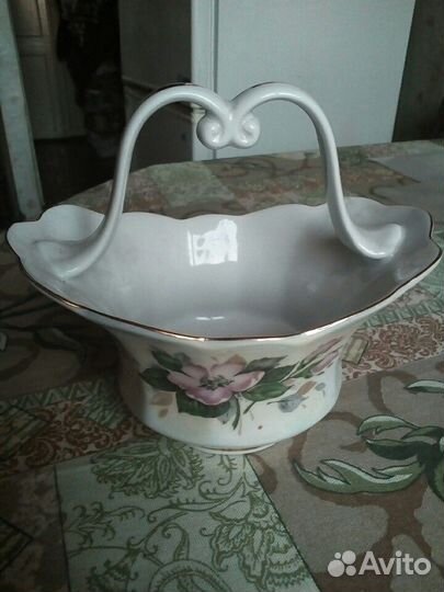 Конфетница фарфор Коростень