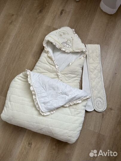 Конверт одеяло на выписку осень