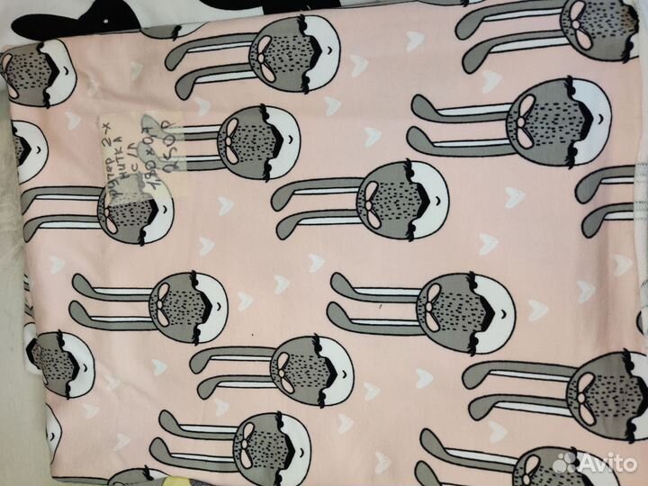 Ткань футер 2х нитка