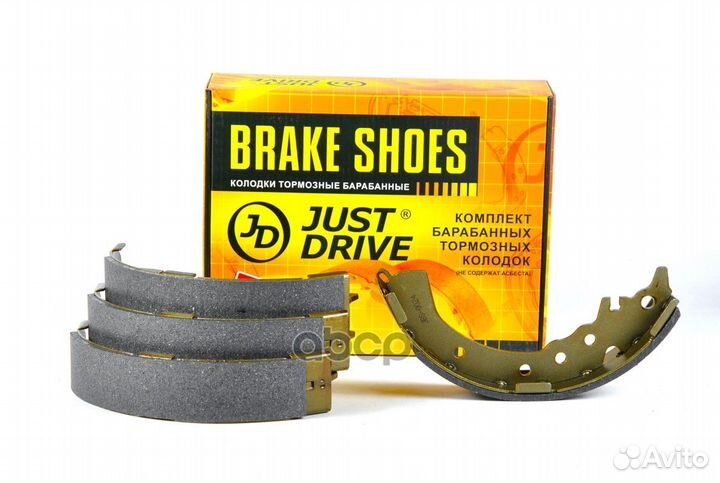 Колодки тормозные барабанные K2338 JBS0024 Just