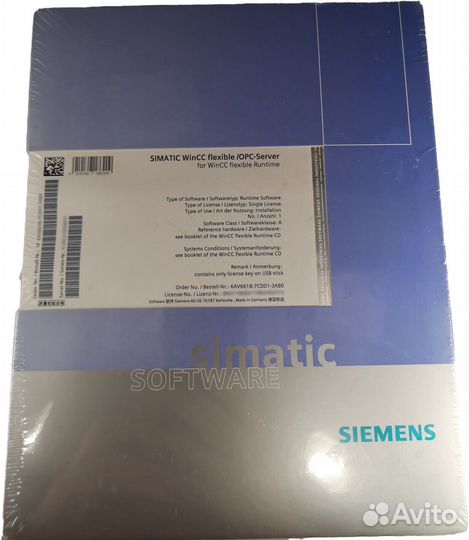 Программное обеспечение Siemens 6AV6618-7ED01-3AB0