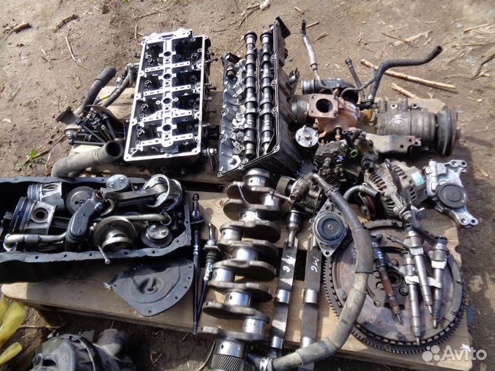 Mazda BT50 Ford Ranger WL-T Двигатель в разборе