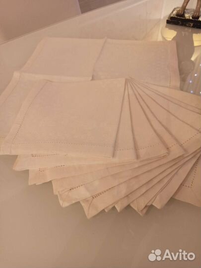Салфетки на стол лён