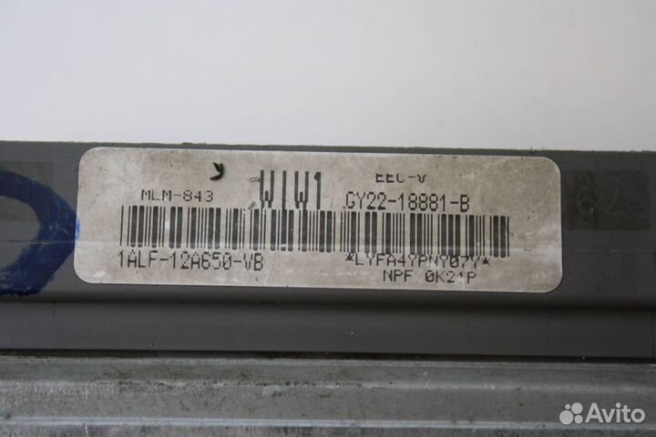 Блок управления двигателем Mazda MPV LW 2002