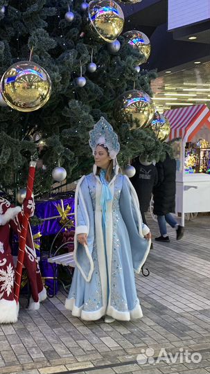 Костюм снегурочки взрослый