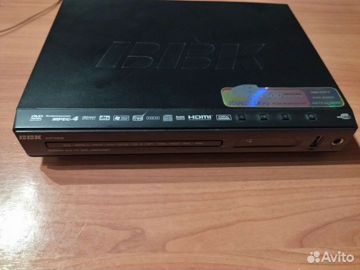 Видеоплеер DVD BBK