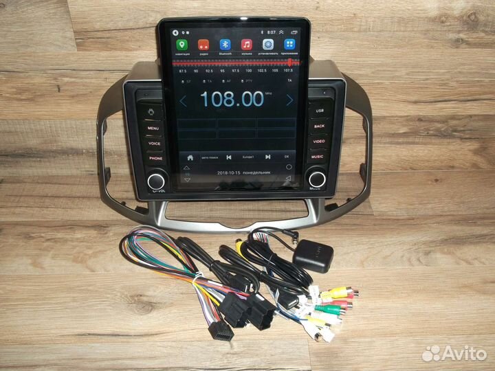 Магнитола Chevrolet Captiva Tesla 2011-2015 года