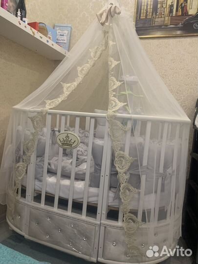 Кровать с балдахином 8 в 1