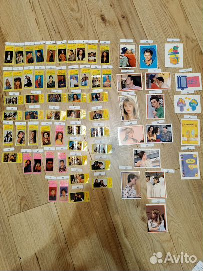 Наклейки Элен и ребята 1992 и 1994 год