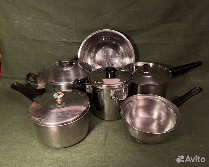 Кастрюли, миски, емкости для холодца и пр