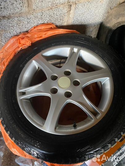 Литые диски R16,на зимней резине