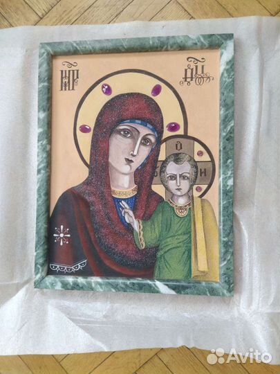 Икона из камня