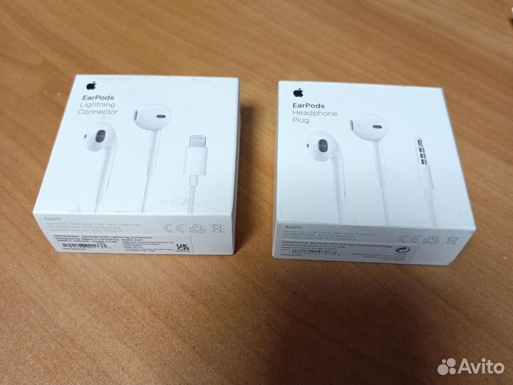 Apple Earpods наушники проводные