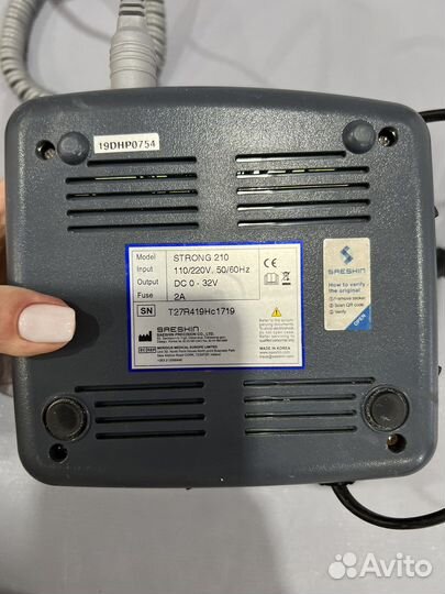 Аппарат для маникюра strong 210