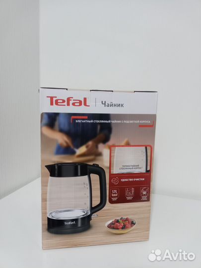 Новый Чайник Tefal электрический