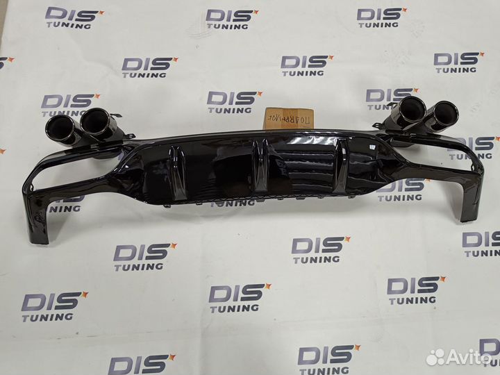 Диффузор Mercedes E-class w213 53 AMG Black