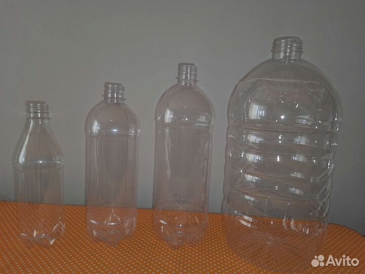 Пэт бутылка 0.5 л 1 л. 1.5 л. 5 л