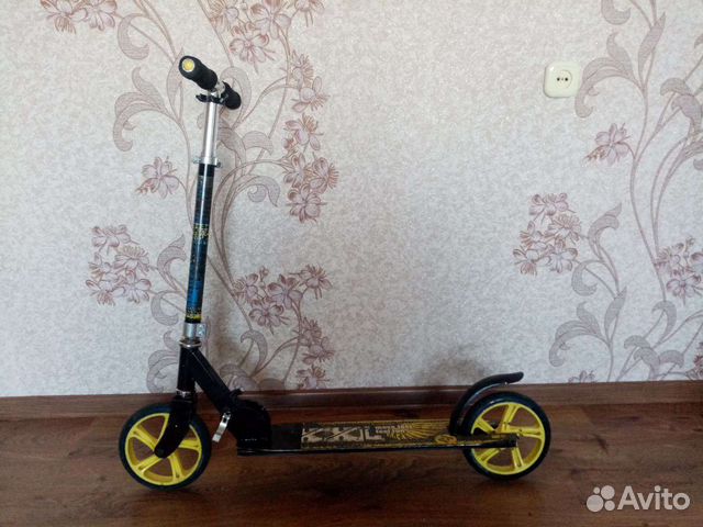 Самокат детский двухколесный бу