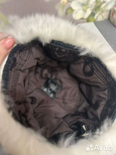 Шапка женская из песца