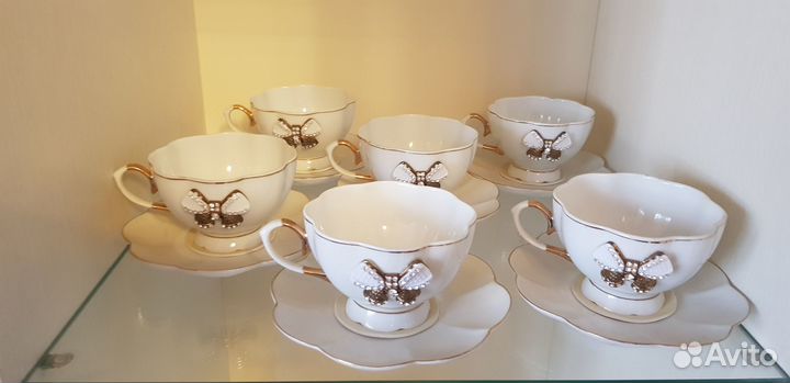 Сервиз с бантиками