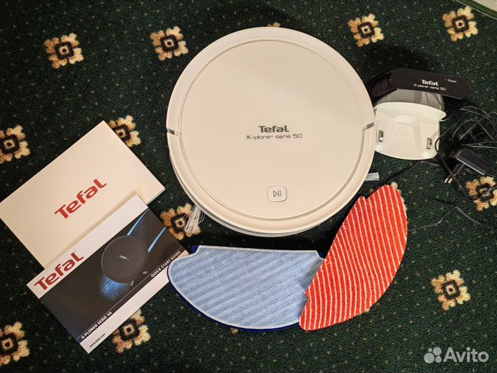 Робот пылесос tefal explorer serie 50
