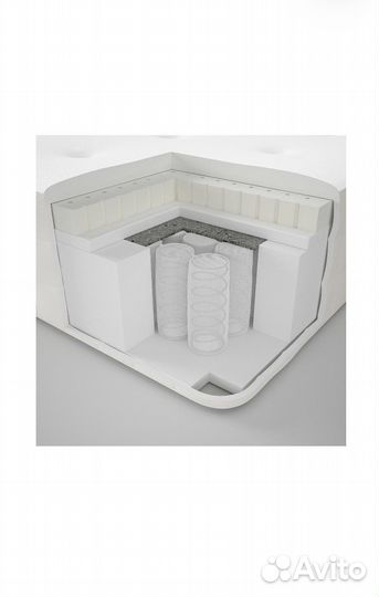 Матрас 180х200 IKEA Hyllestad икея