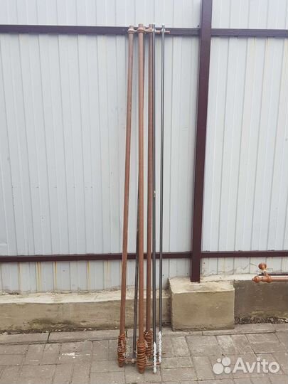 Карнизы для штор двухрядные бу