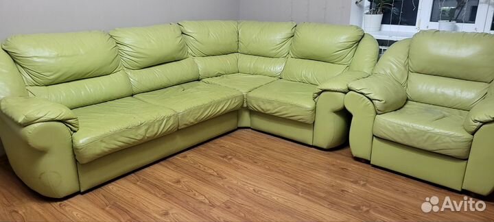 Большой угловой диван модульный бу