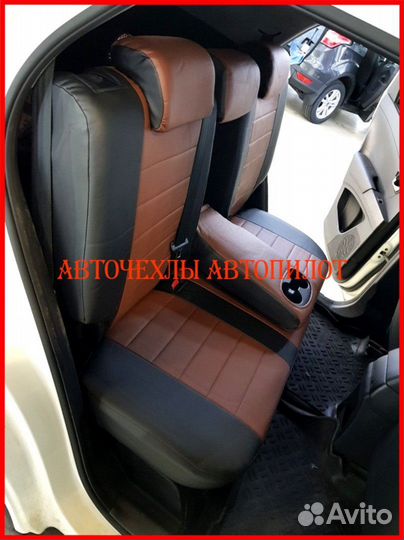 Чехлы Автопилот Ssangyong Actyon из экокожи