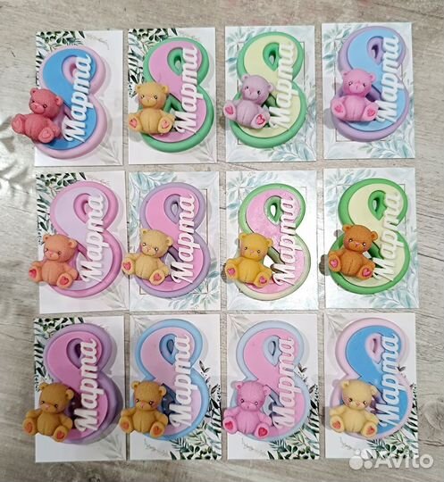 Подарок на 8 марта. Мыло ручной работы