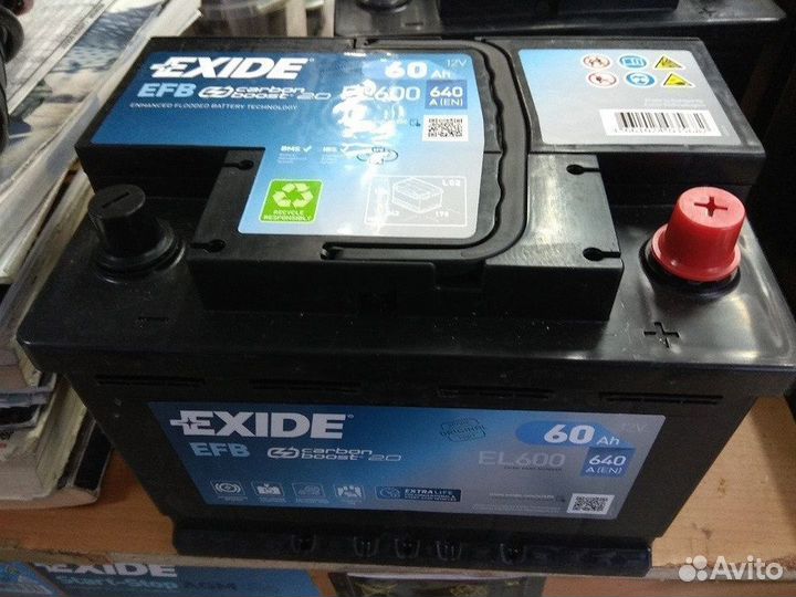 Аккумулятор Exide 60 ач