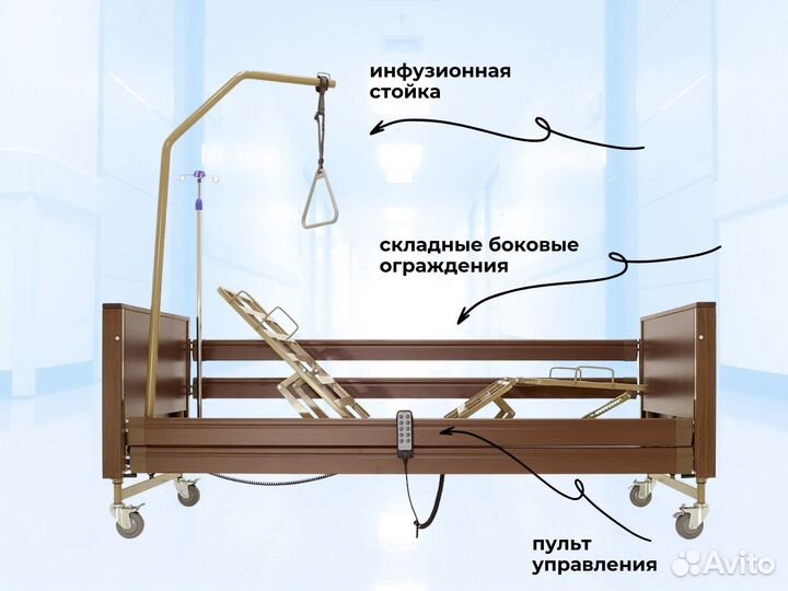 Медицинская кровать